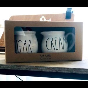 Rae Dunn Sugar & Cream Set Dish Kitchen Home Decor